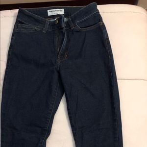 High rise American Apparel jeans